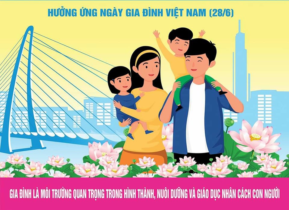 Image: Ngày 28/6 được chọn là ngày Gia đình Việt Nam 