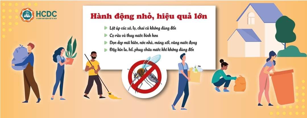 Image: PHÒNG CHỐNG DỊCH BỆNH SỐT XUẤT HUYẾT - HÀNH ĐỘNG NHỎ, HIỆU QUẢ LỚN