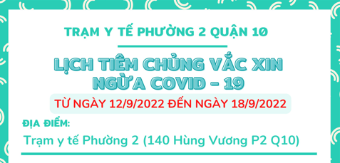 Image: LỊCH TIÊM CHỦNG VẮC XIN NGỪA COVID-19